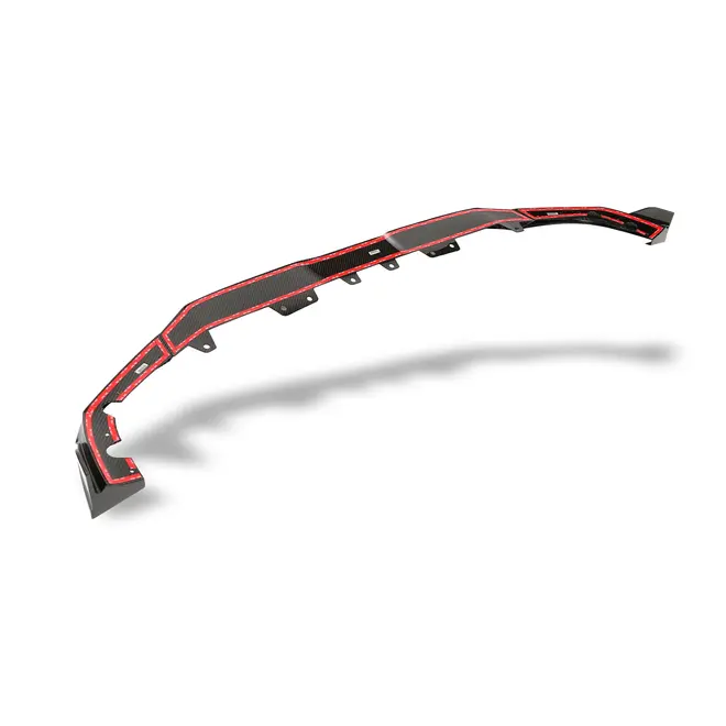 Spoiler anteriore in carbonio Revozport per BMW X5M F95 LCI.