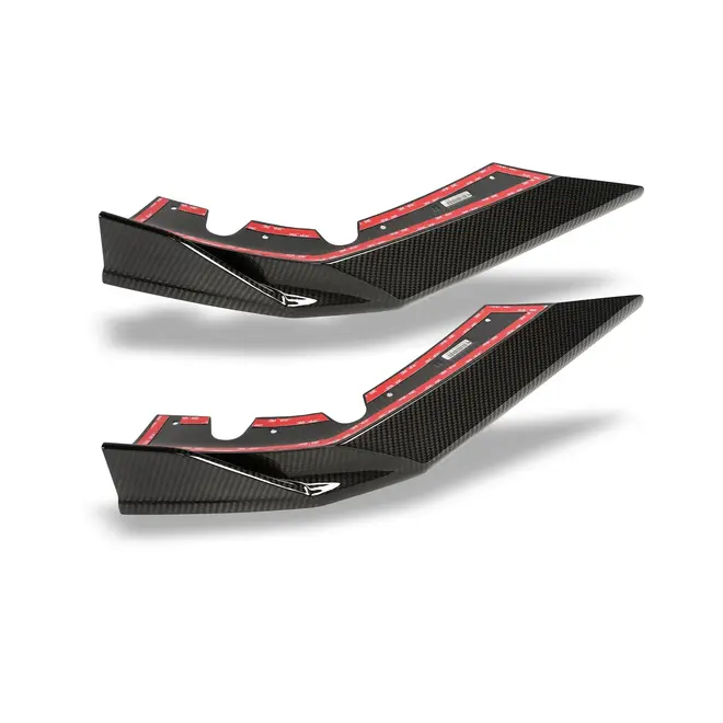 Spoiler dianteiro em fibra de carbono Revozport para BMW X5M F95 LCI