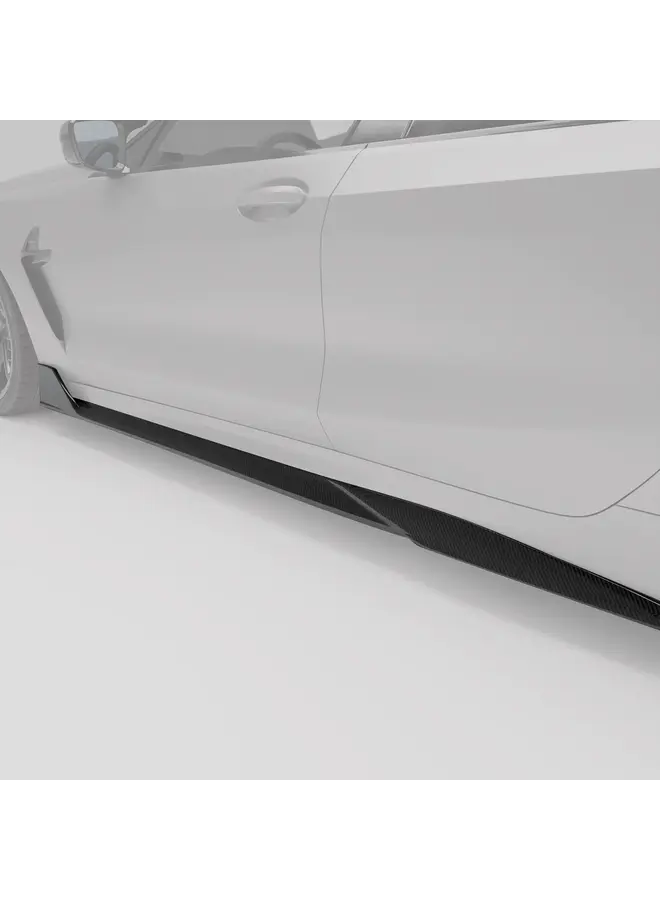 BMW F93 M8 Revozport Carbon side skirts