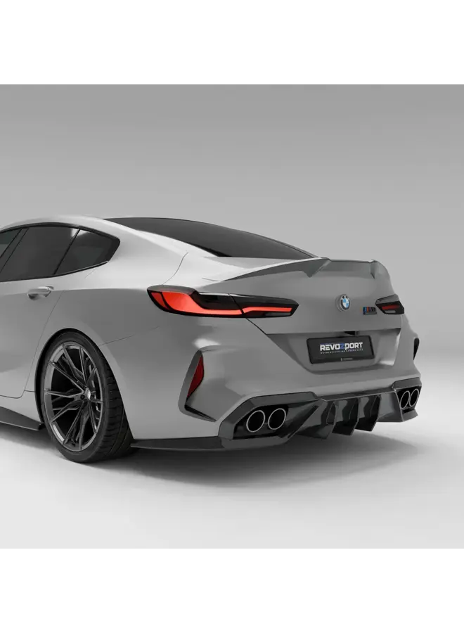 Diffusore in carbonio Revozport per BMW F93 M8