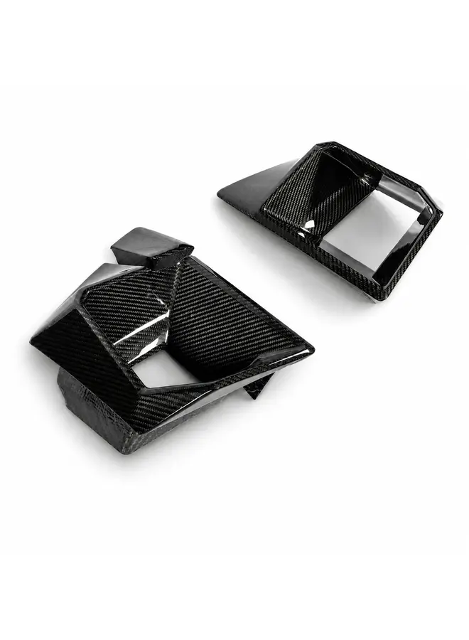 Pièces de ventilation du pare-chocs avant en carbone pour BMW G09 XM Revozport