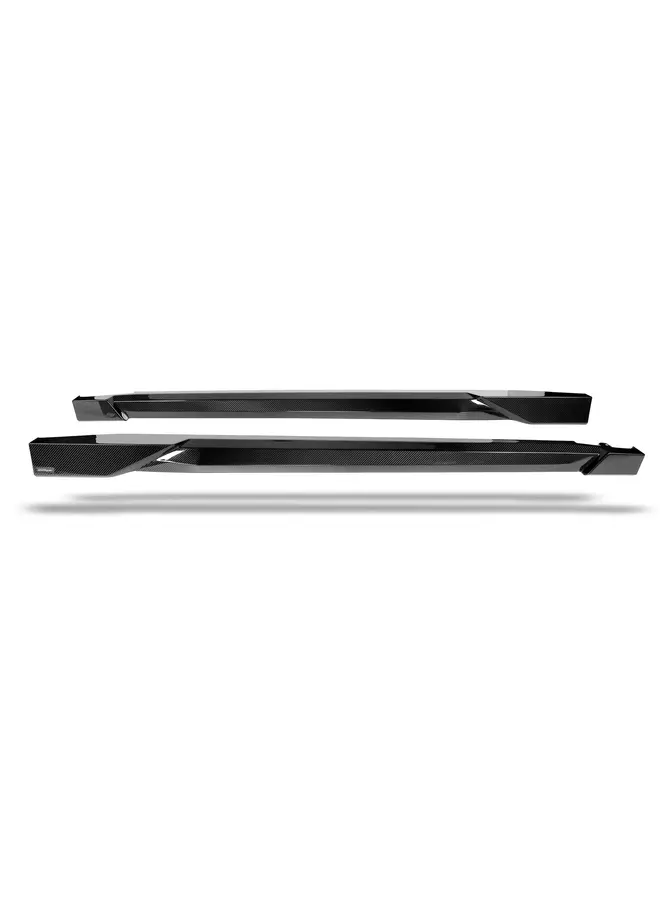 Saias laterais de carbono BMW G09 XM Revozport
