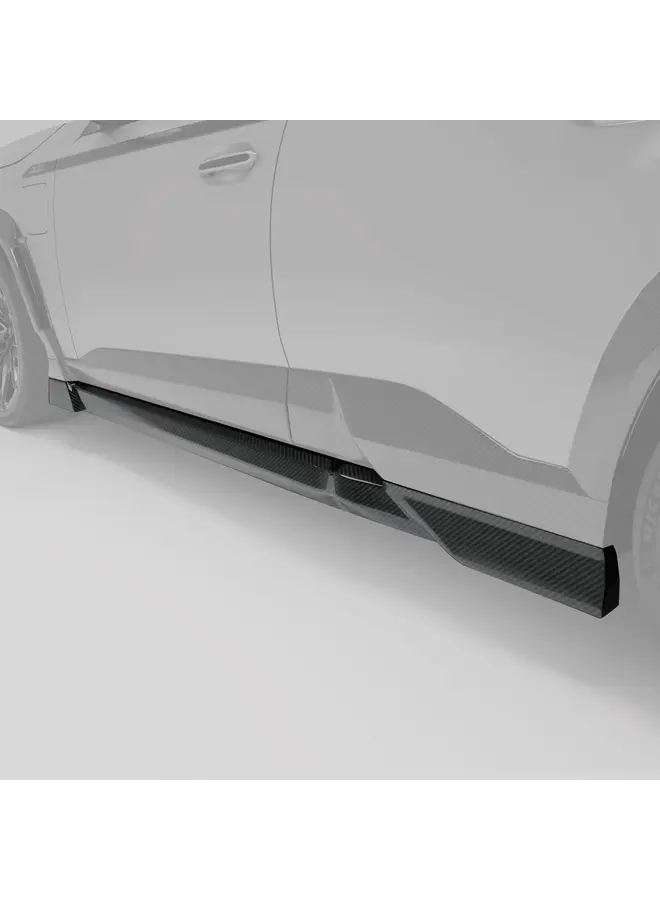 Faldones laterales de carbono Revozport para BMW G09 XM