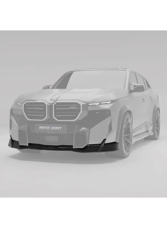 BMW G09 XM Revozport Carbon front lip