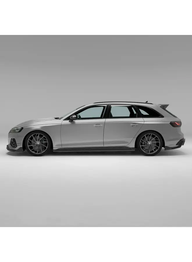 Audi RS4 B9.5 Avant Revozport Carbon side skirts