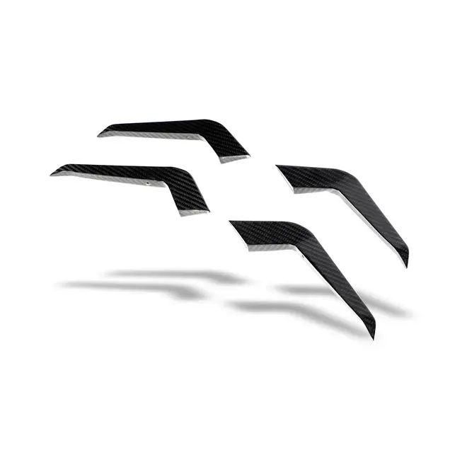 Audi RS4 B9.5 Avant Revozport Carbon canards pára-choque dianteiro