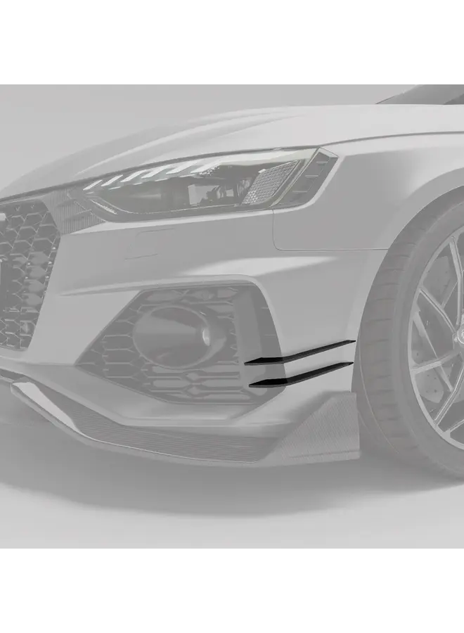 Audi RS4 B9.5 Avant Revozport Carbon Canards Frontstoßstange