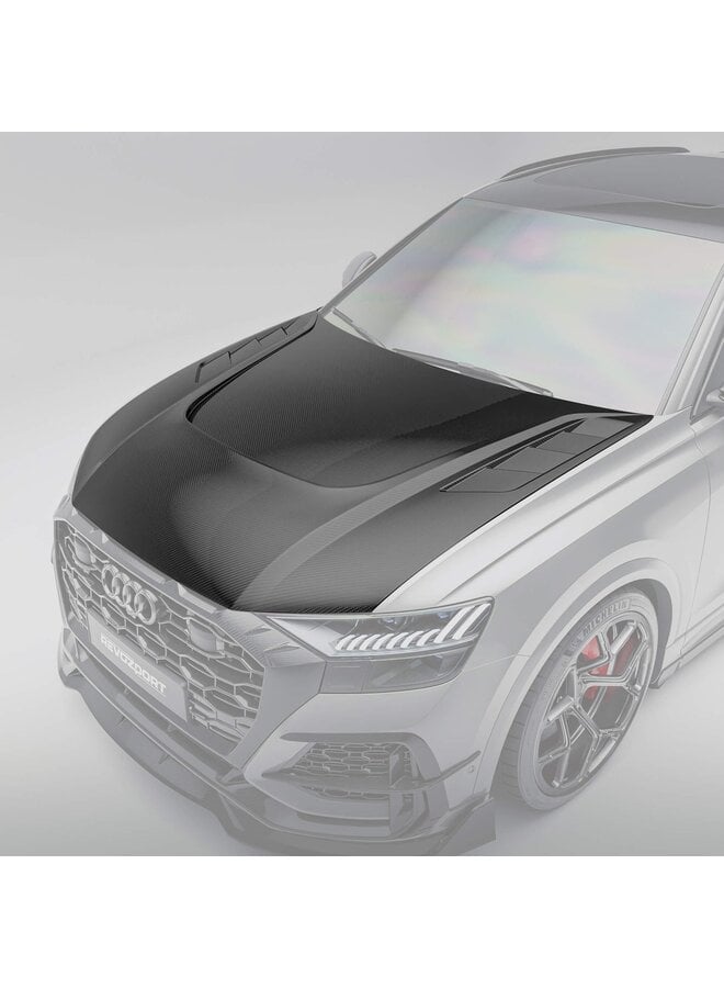 Audi RSQ8 Revozport con cofano in carbonio