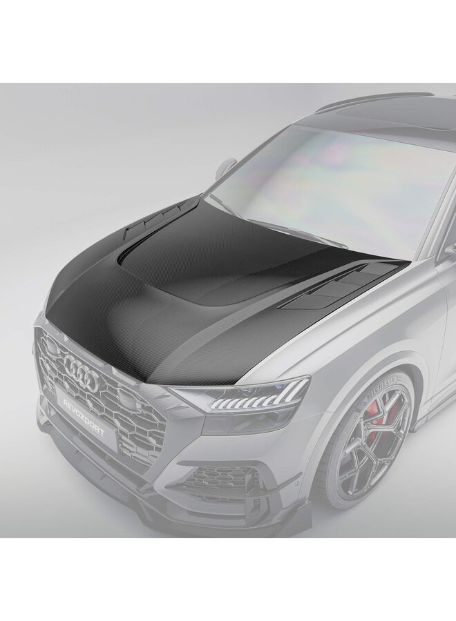 Capô de carbono Audi RSQ8 Revozport
