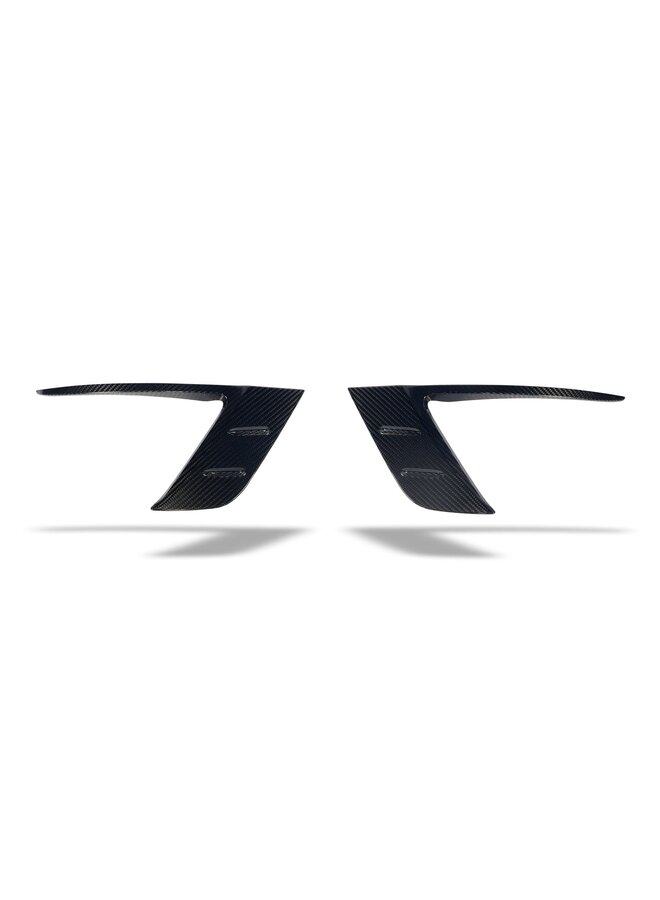 Audi RSQ8 Revozport Carbon canards rear bumper