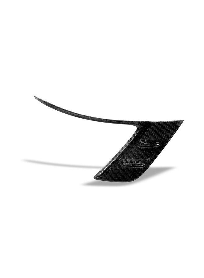 Canards de carbono para para-choque traseiro do Audi RSQ8 Revozport