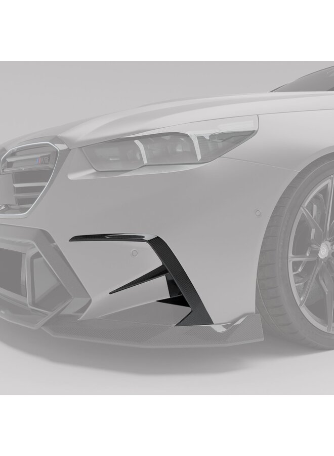 Canards de carbono Revozport para BMW M5 G90 Sedan e G99 Touring