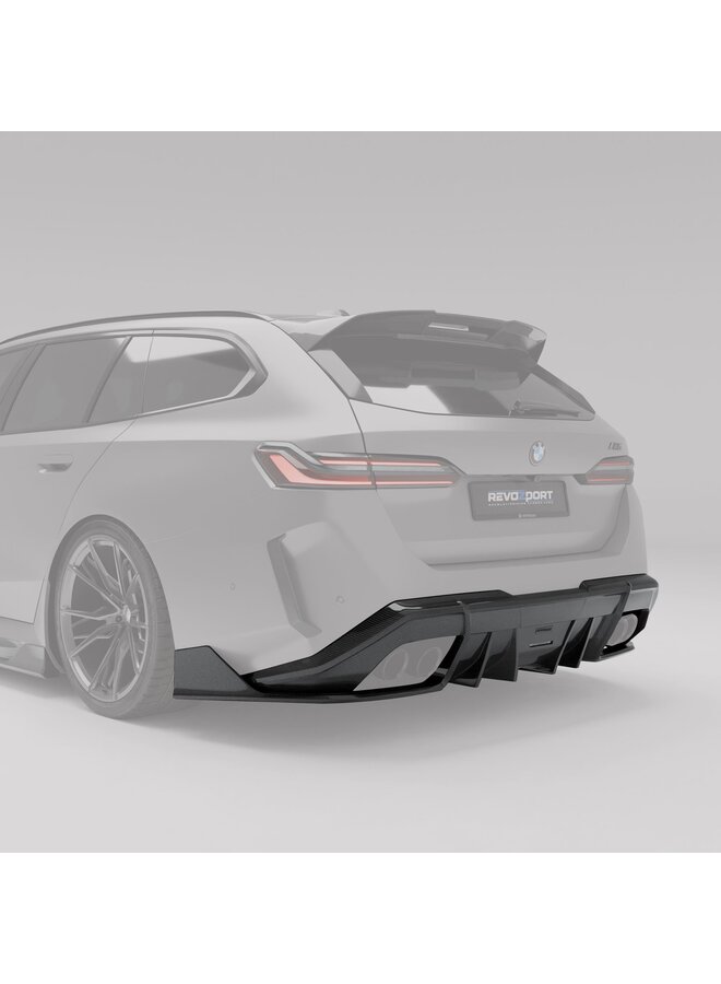BMW M5 G90Sedan G99Touring Revozport Carbon diffuser