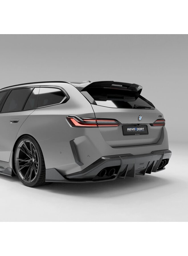 BMW M5 G90Sedan G99Touring Revozport Carbon diffuser