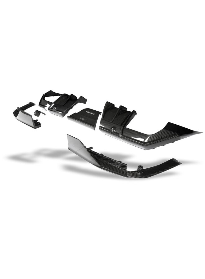 BMW M5 G90Sedan G99Touring Revozport Carbon diffuser