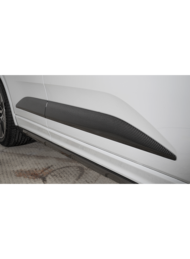 Porsche Macan EV Carbon-Seitenverkleidungsset | Macan Elektro