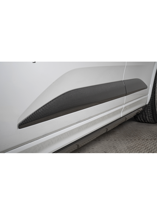 Ensemble de panneaux latéraux en carbone pour Porsche Macan EV | Macan électrique