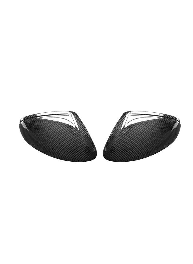 Ensemble de coques de rétroviseurs en carbone pour Porsche Macan EV