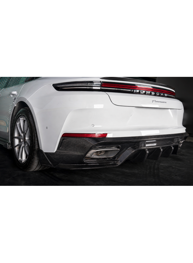 Diffusore in carbonio per Porsche Panamera 976
