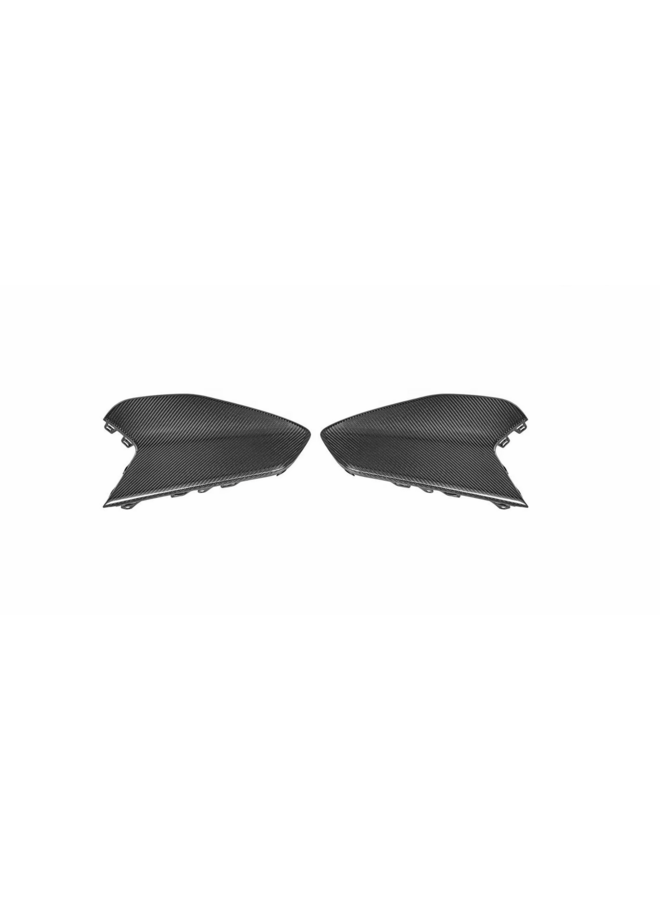Porsche Taycan Turbo GT Carbon frontbumper canard inleg