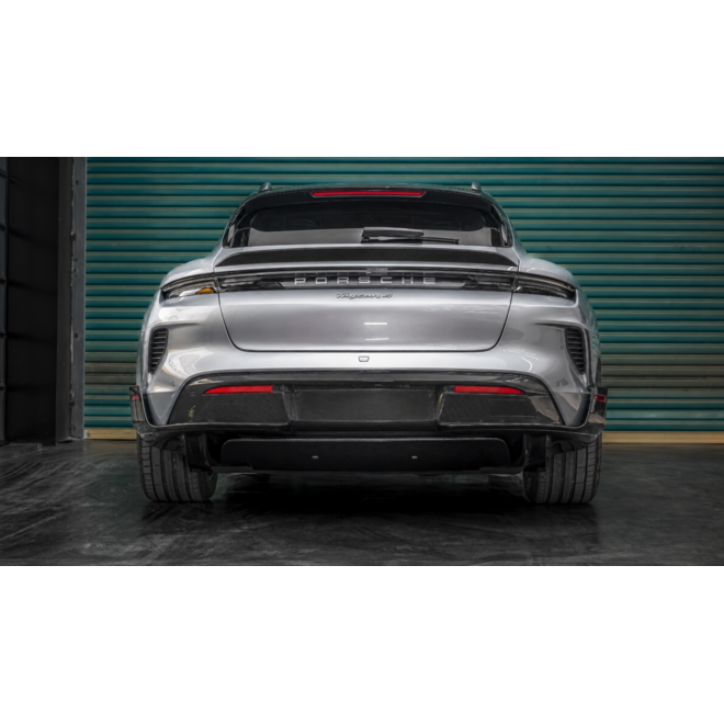 Difusor estilo GT Turbo de carbono para Porsche Taycan