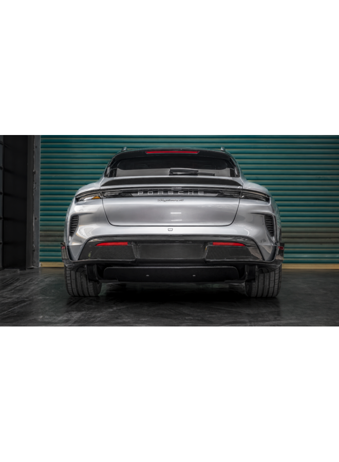 Diffuseur style Porsche Taycan Carbon Turbo GT