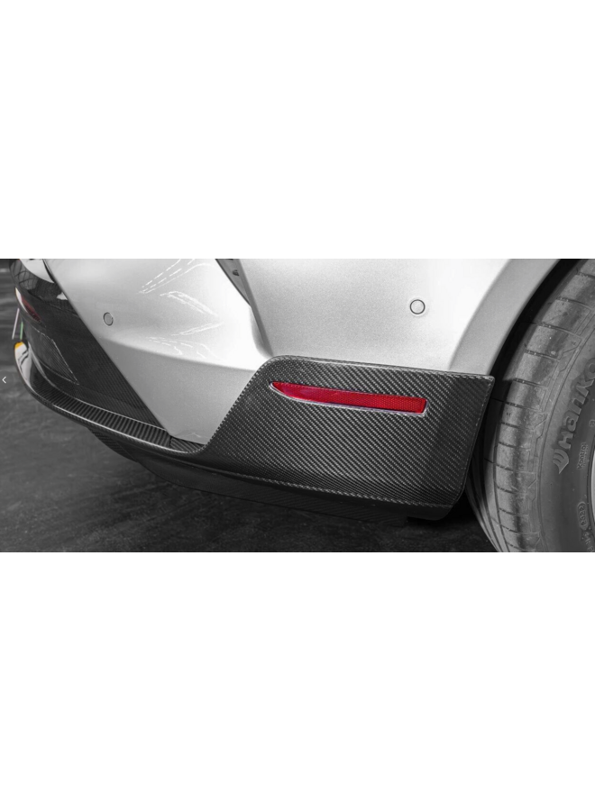 Diffuseur style Porsche Taycan Carbon Turbo GT