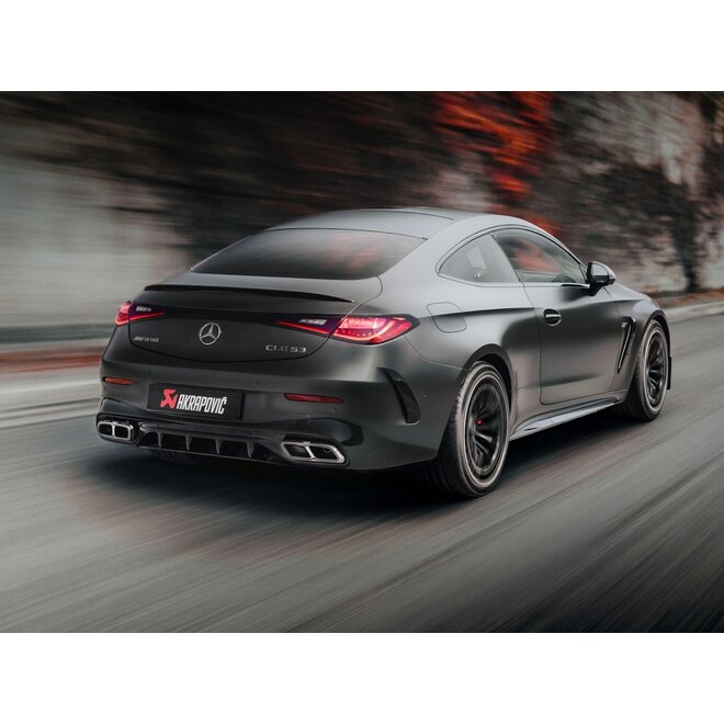 Sistema de escape Akrapovic catback para Mercedes CLE 53 AMG C236 / A236