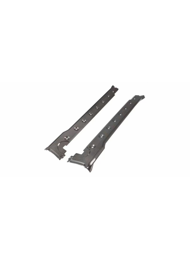 Dit betreft een set Porsche 992 Turbo / Turbo S Carbon Sideskirts | 992.1 & 992.2