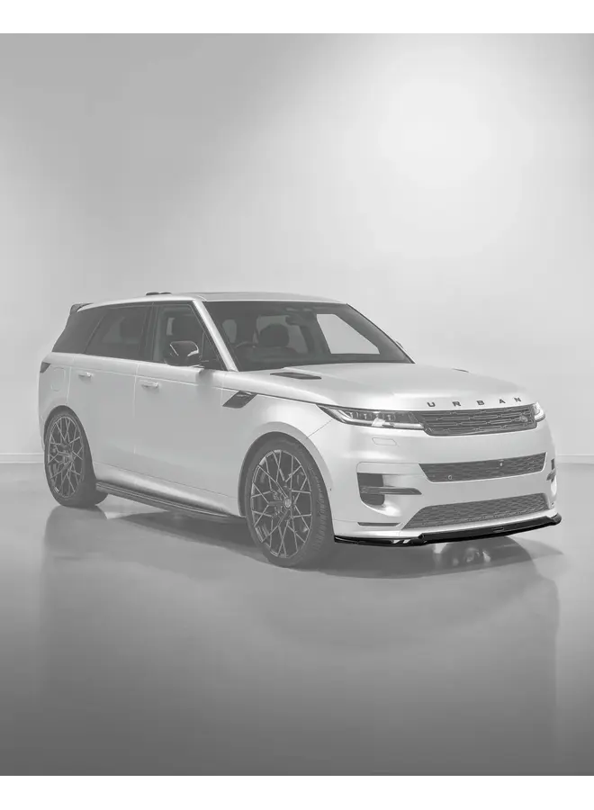 Cela concerne un séparateur de lèvre avant pour Range Rover Sport L461 Urban.