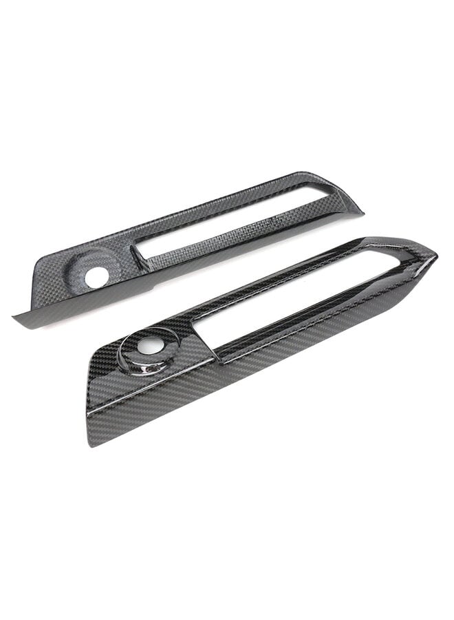 Ensemble de caches réflecteurs en carbone pour BMW G87 M2