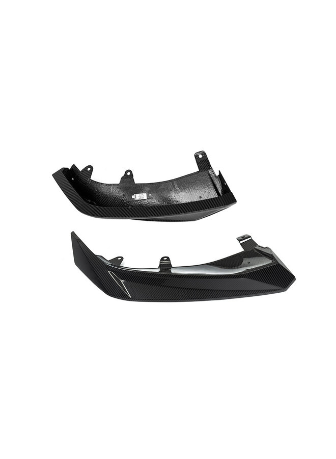 BMW X7 G07 LCI splitter delantero de carbono SooQoo - Carbono brillante