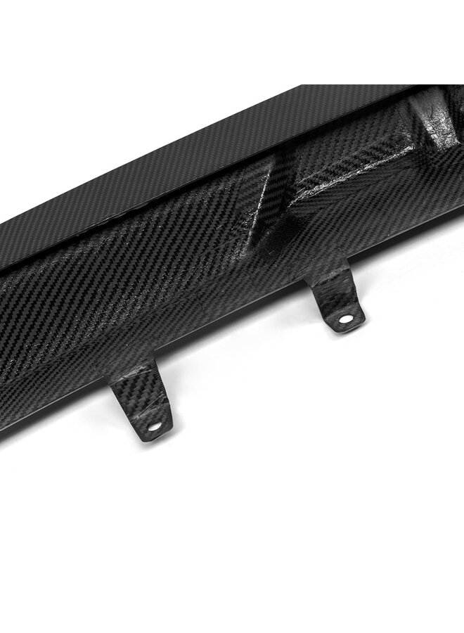 BMW X7 G07 LCI splitter delantero de carbono SooQoo - Carbono brillante