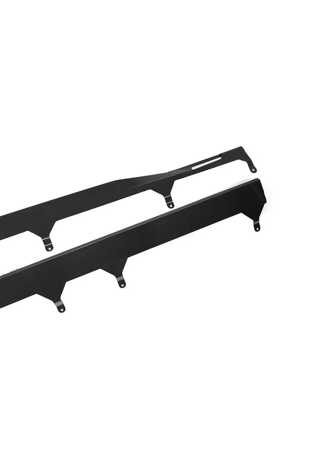 BMW X7 G07 minigonne in carbonio SooQoo - Carbonio lucido