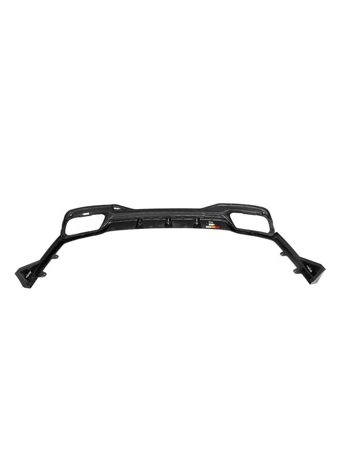 BMW X7 G07 carbon rear diffuser set SooQoo - Gloss carbon
