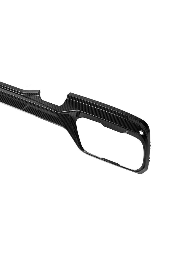 BMW X7 G07 carbon diffuser set SooQoo - Hoogglans carbon