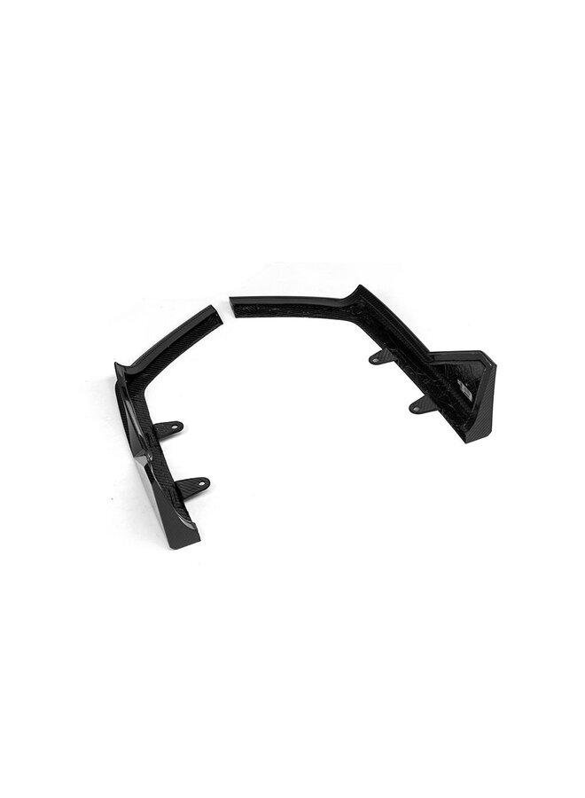 BMW X7 G07 carbon diffuser set SooQoo - Hoogglans carbon