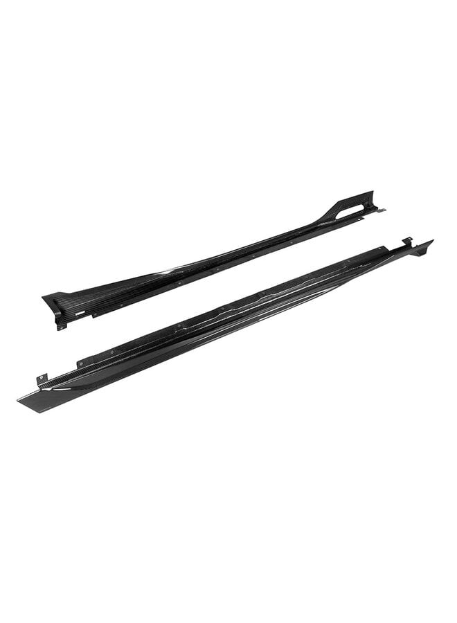 BMW X3 G45 carbon side skirts