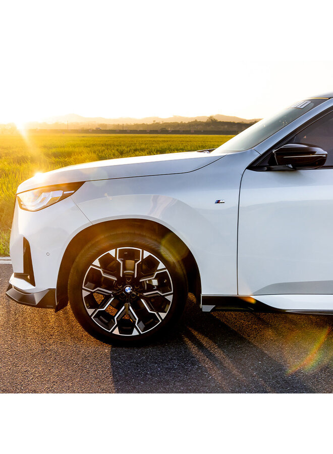 BMW X3 G45 saias laterais em carbono - SooQoo - Carbono brilhante