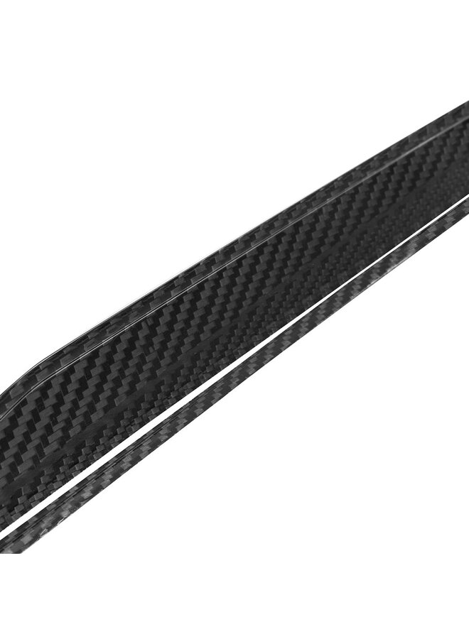 BMW X3 G45 lábio de spoiler traseiro em carbono - SooQoo - Carbono brilhante