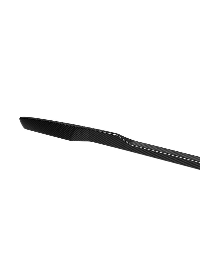 BMW X3 G45 carbon rear spoiler lip - SooQoo - Gloss carbon