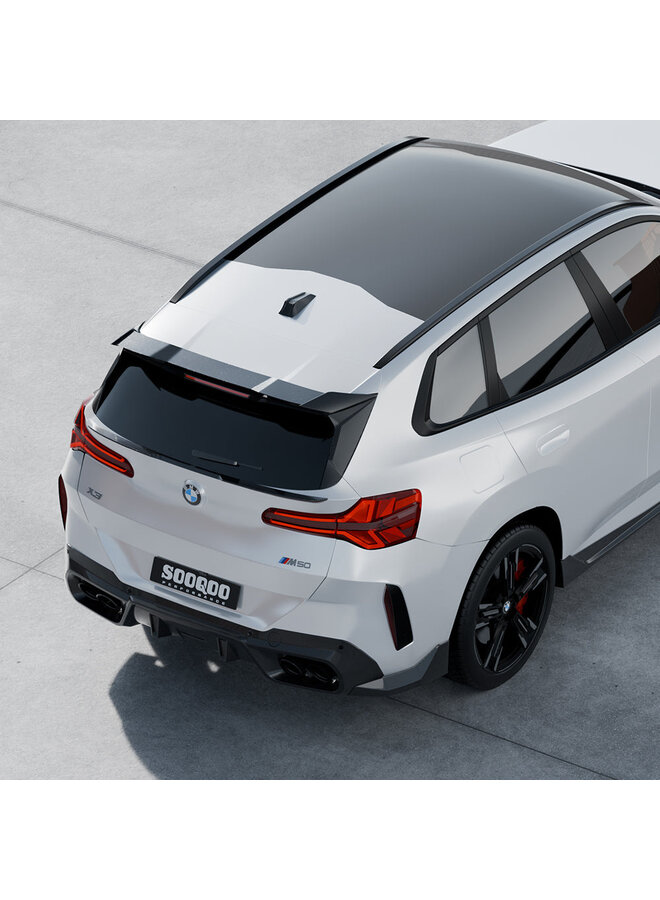 BMW X3 G45 carbon dakspoiler - SooQoo - Hoogglans carbon