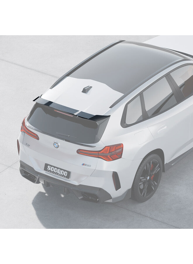 BMW X3 G45 carbon dakspoiler - SooQoo - Hoogglans carbon
