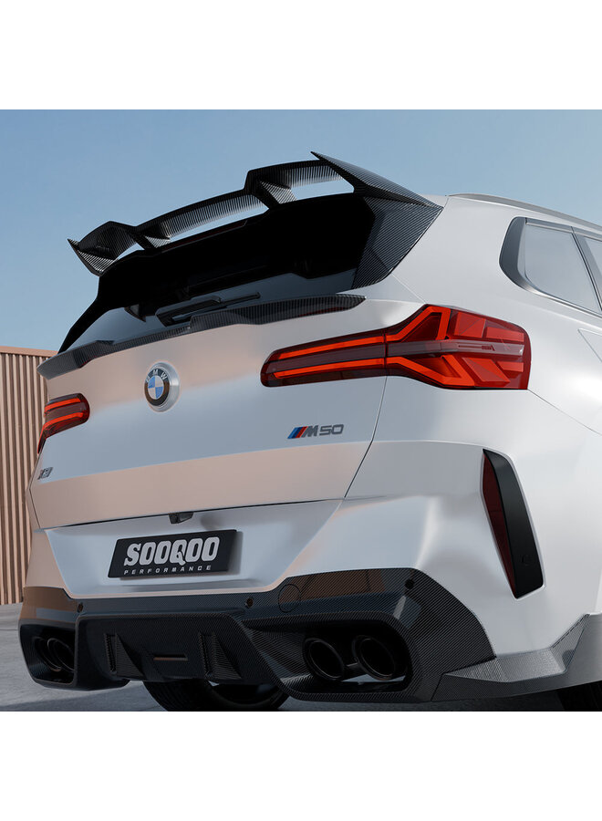 BMW X3 G45 carbon dakspoiler - SooQoo - Hoogglans carbon