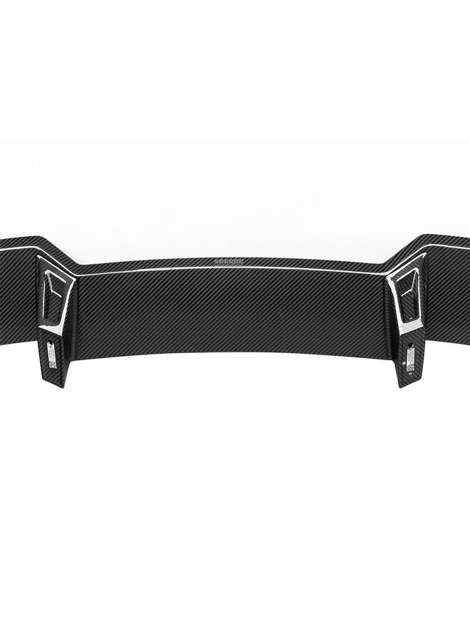 BMW X3 G45 spoiler de tejadilho em carbono - SooQoo - Carbono brilhante