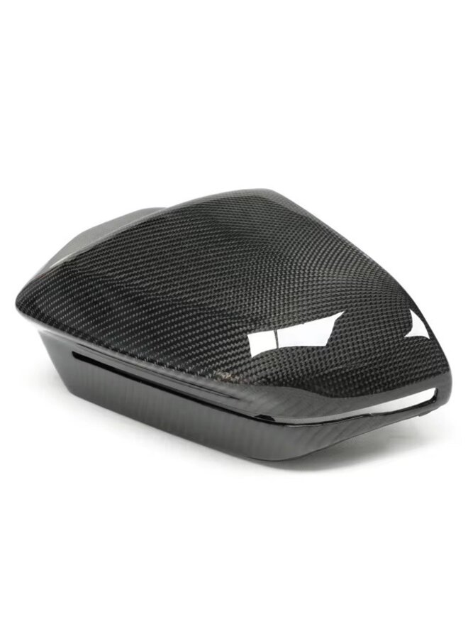 BMW X3 G45 carbon M style mirror caps - JHParts - Gloss carbon