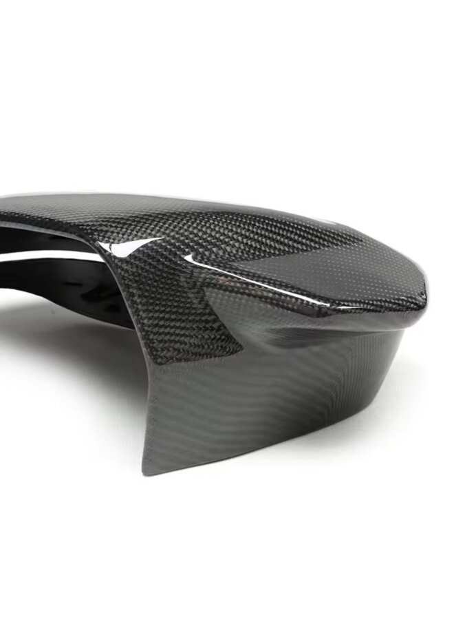 BMW X3 G45 carbon M style mirror caps - JHParts - Gloss carbon