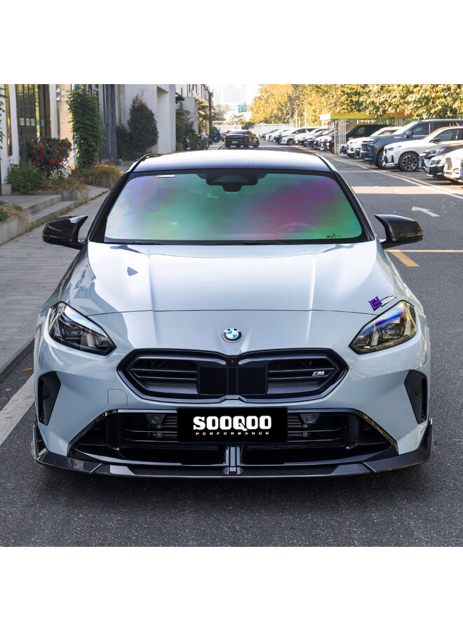 BMW Serie 2 F74 labbro anteriore in carbonio - SooQoo - Carbonio lucido