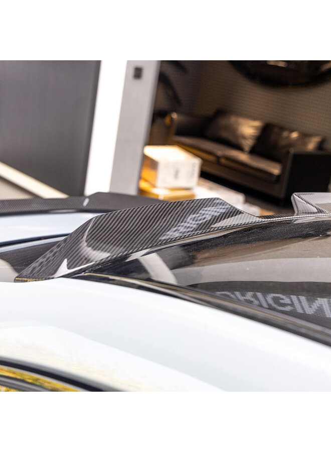 BMW Serie 2 F74 spoiler tetto in carbonio - SooQoo - Carbonio lucido