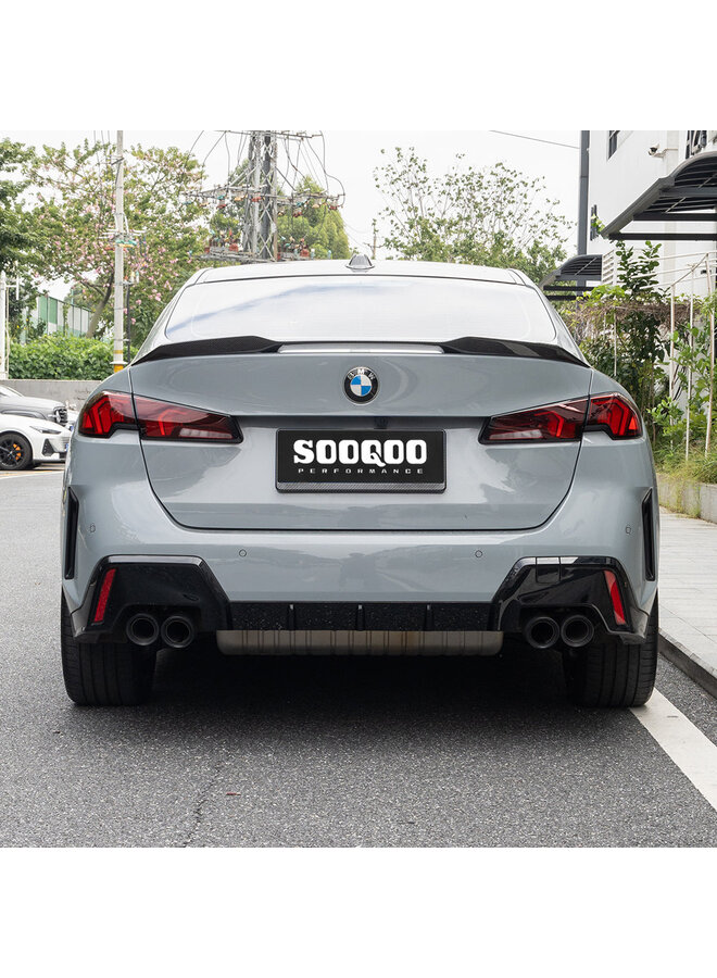 BMW Serie 2 F74 spoiler posteriore in carbonio - SooQoo - Carbonio lucido